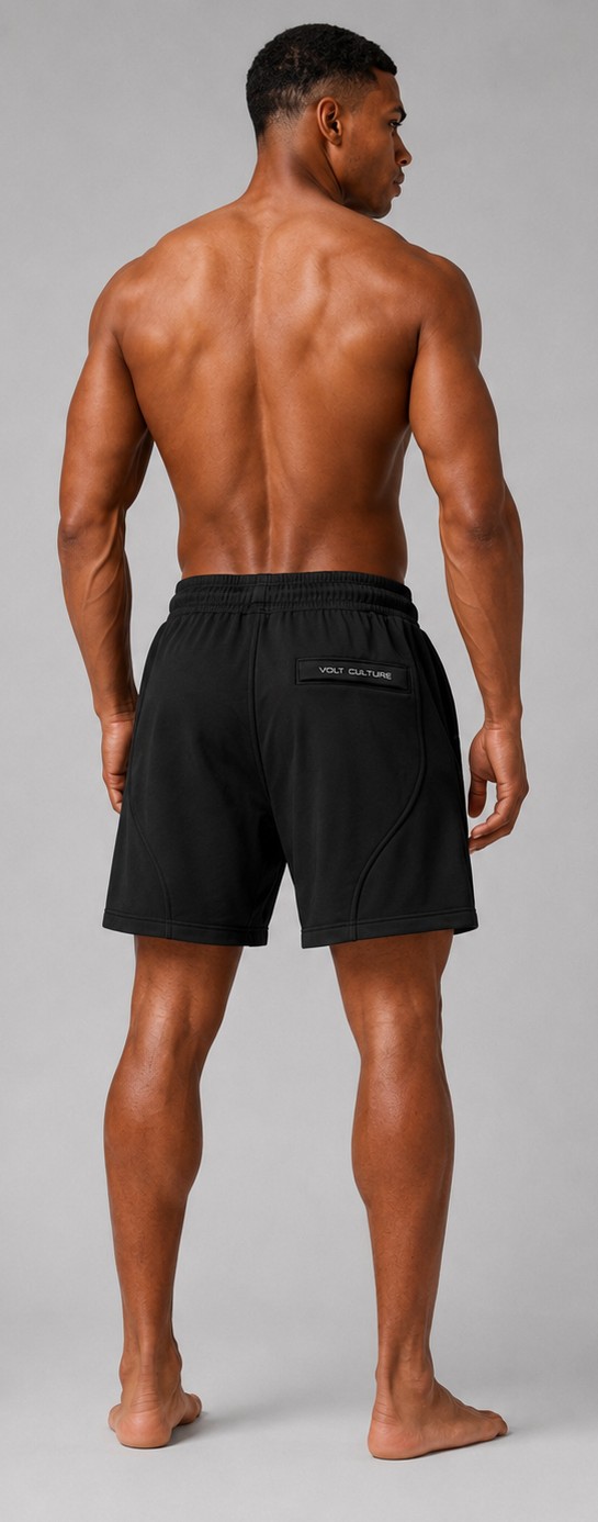 Volt Culture training shorts, back