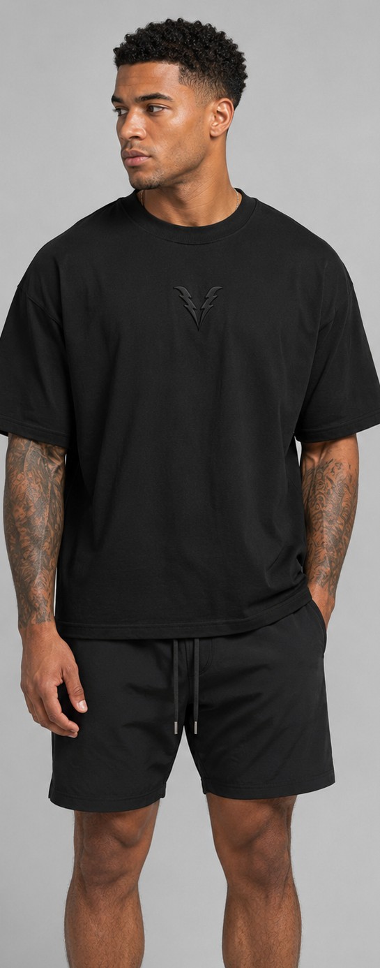 Volt Culture oversized tee, front