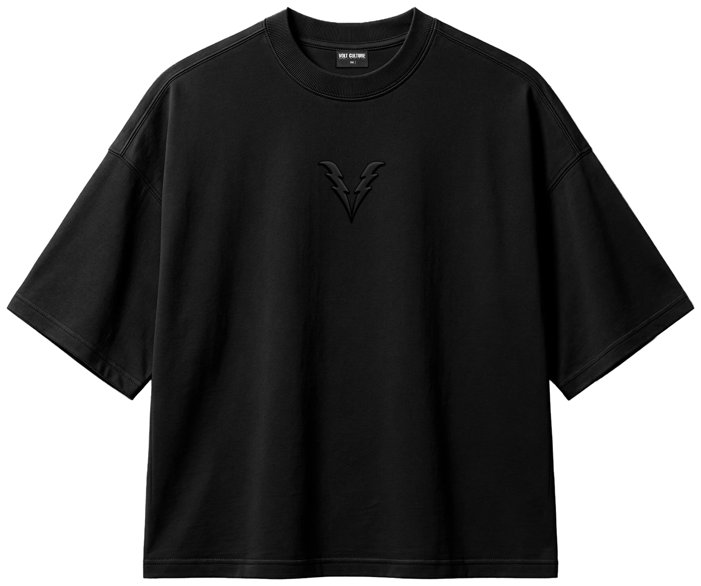Volt Culture oversized tee, front